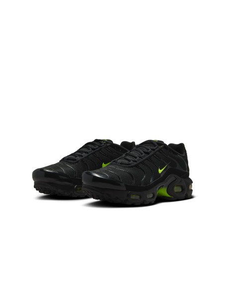 Nike Air Max Plus Older Kids' Shoes BlackBlackVolt Ice CD0609049 MBS