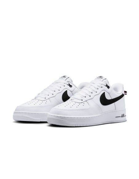 Nike Air Force 1 Low '07 LV8 White Black Bright Crimson HV9509100 MBS
