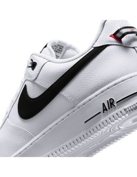 Nike Air Force 1 Low '07 LV8 White Black Bright Crimson HV9509100 MBS