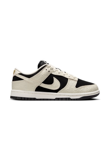Nike Dunk Low Embossed Black Sail Women's IF3944001 MBS
