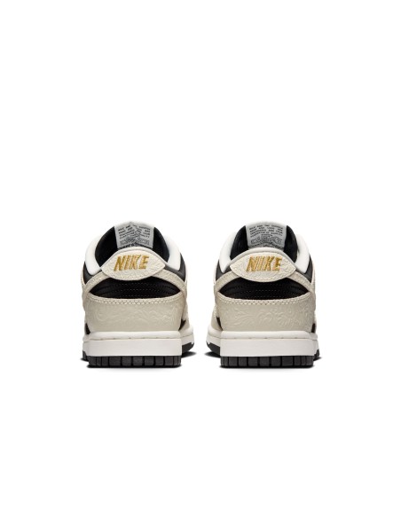 Nike Dunk Low Embossed Black Sail Women's IF3944001 MBS