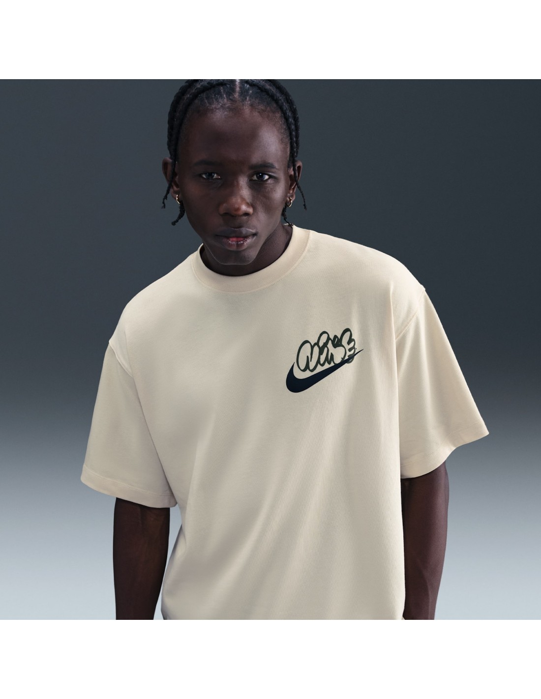 Nike Solo Swoosh Men's TShirt Light Khaki IH4294229 MBS