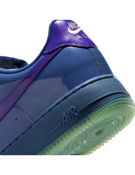 Nike Air Force 1 Low Patent Leather Mystic Navy Grape Ice IO4489400 MBS