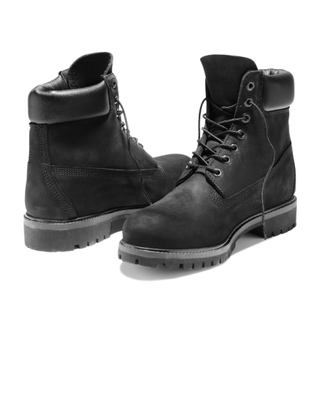 Timberland 6" Premium Waterproof Boot Black GS TB112907001 MBS