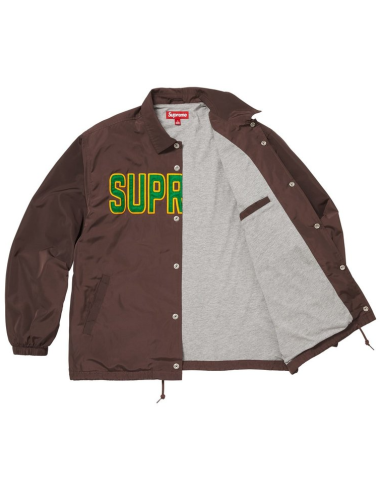 Supreme Spellout Coaches Jacket 'Brown' SS26J106BROWN MBS
