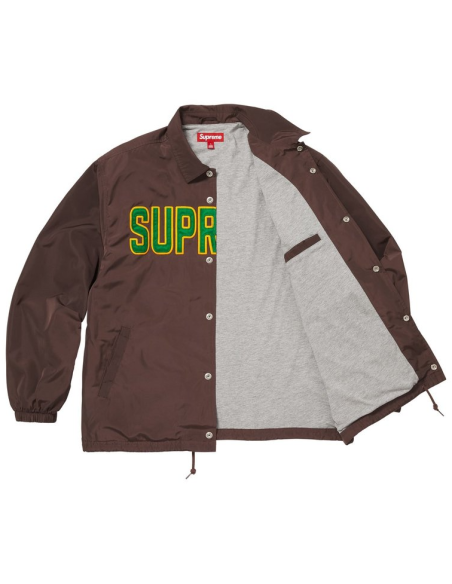 Supreme Spellout Coaches Jacket 'Brown' SS26J106BROWN MBS