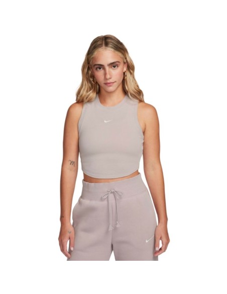 Nike Sportswear Chill Knit Women's TShirt Beige FB8279 019