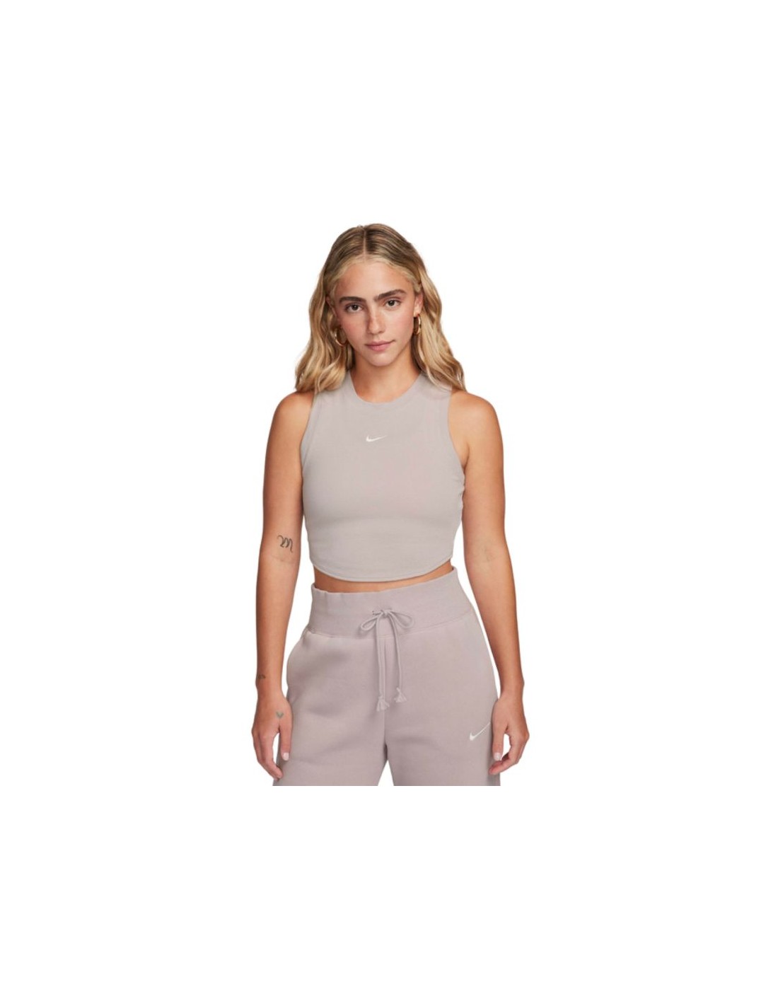 Nike Sportswear Chill Knit Women's TShirt Beige FB8279 019