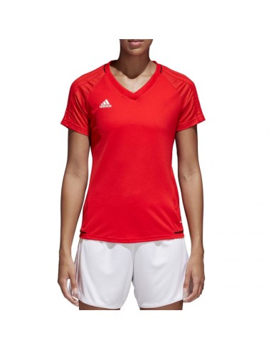 adidas TIRO 17 Training JSY Women Tshirt red BP8560
