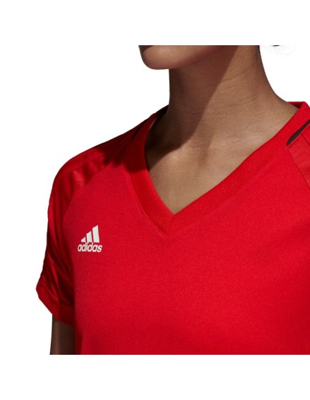 adidas TIRO 17 Training JSY Women Tshirt red BP8560