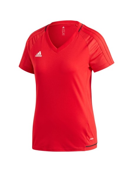 adidas TIRO 17 Training JSY Women Tshirt red BP8560
