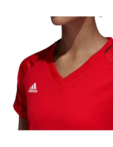 adidas TIRO 17 Training JSY Women Tshirt red BP8560