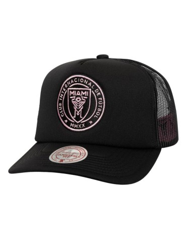 Mitchell Ness Inter Miami CF Trucker Cap HT10070IMCBLCK