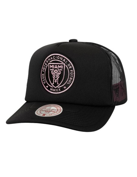 Mitchell Ness Inter Miami CF Trucker Cap HT10070IMCBLCK