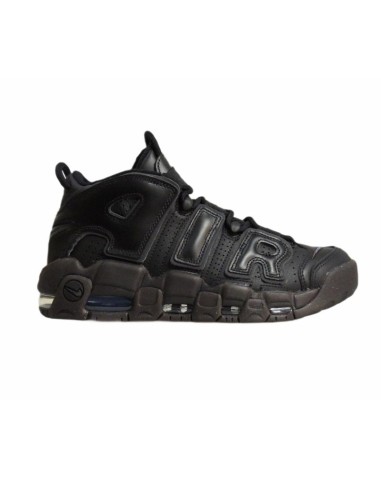 Nike Air More Uptempo Women's Sports Shoes Black Dark Brown DV1137001