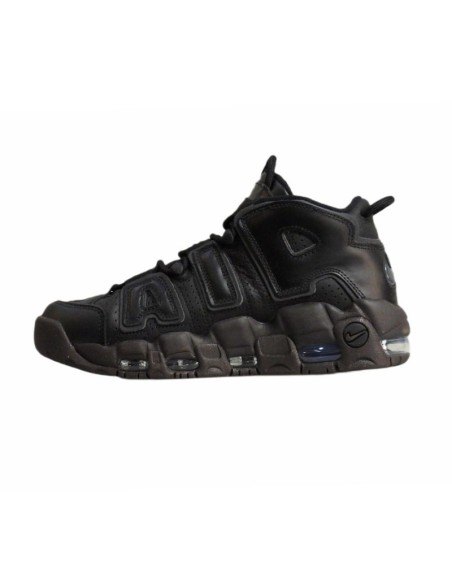 Nike Air More Uptempo Women's Sports Shoes Black Dark Brown DV1137001