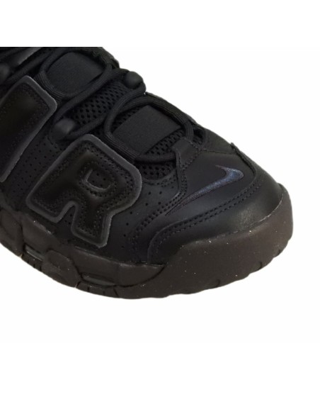Nike Air More Uptempo Women's Sports Shoes Black Dark Brown DV1137001