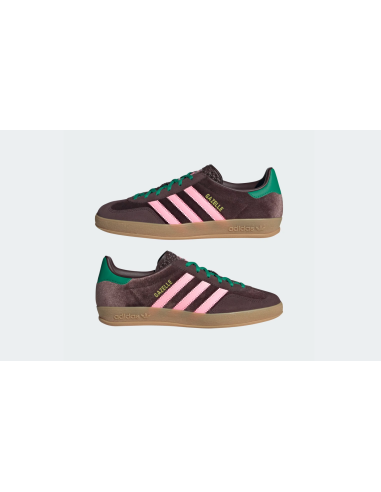 adidas Gazelle Indoor Brown Velvet Women's JI2714 MBS