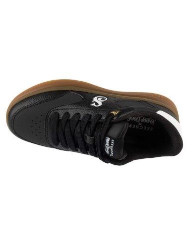 Skechers Duraleather Lace Up Snoop Cupsole Sneaker 251200BKW
