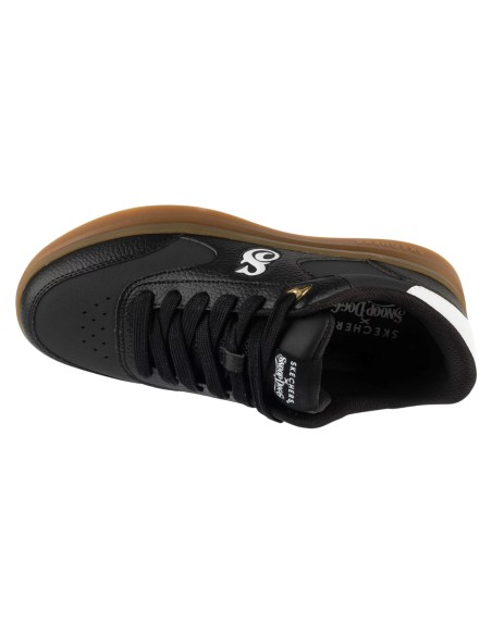 Skechers Duraleather Lace Up Snoop Cupsole Sneaker 251200BKW
