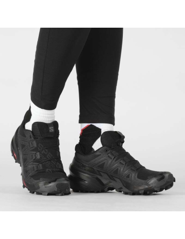 Salomon Speedcross 6 Black Phantom Women's L41742800 MBS