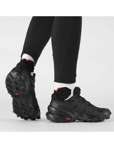 Salomon Speedcross 6 Black Phantom Women's L41742800 MBS