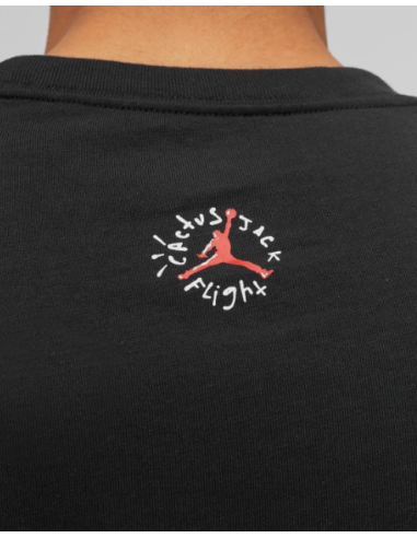 Travis Scott x Jordan Flight Graphic TShirt Black DO4101010 MBS