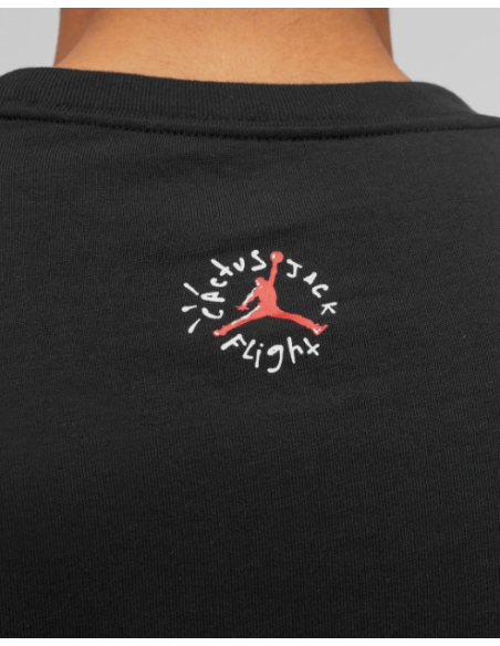 Travis Scott x Jordan Flight Graphic TShirt Black DO4101010 MBS
