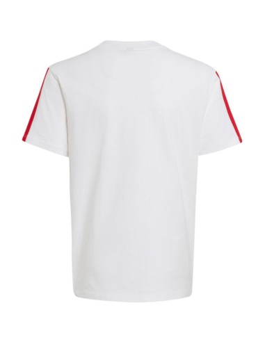 adidas tshirt FC Bayern Munich kids' jersey white and red
