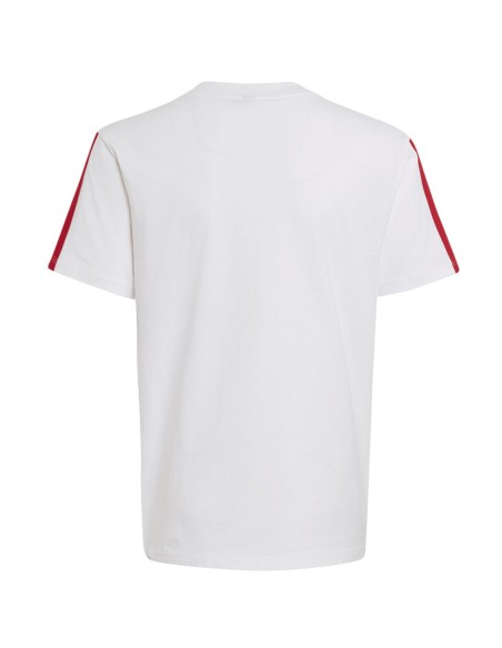 adidas tshirt FC Bayern Munich kids' jersey white and red