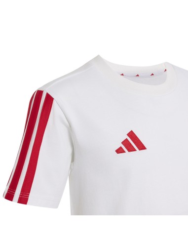 adidas tshirt FC Bayern Munich kids' jersey white and red