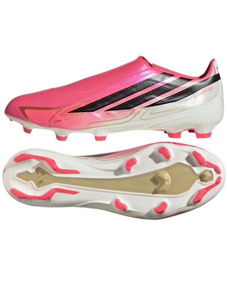 adidas shoes F50 Hyperfast League LL FG football boots pink