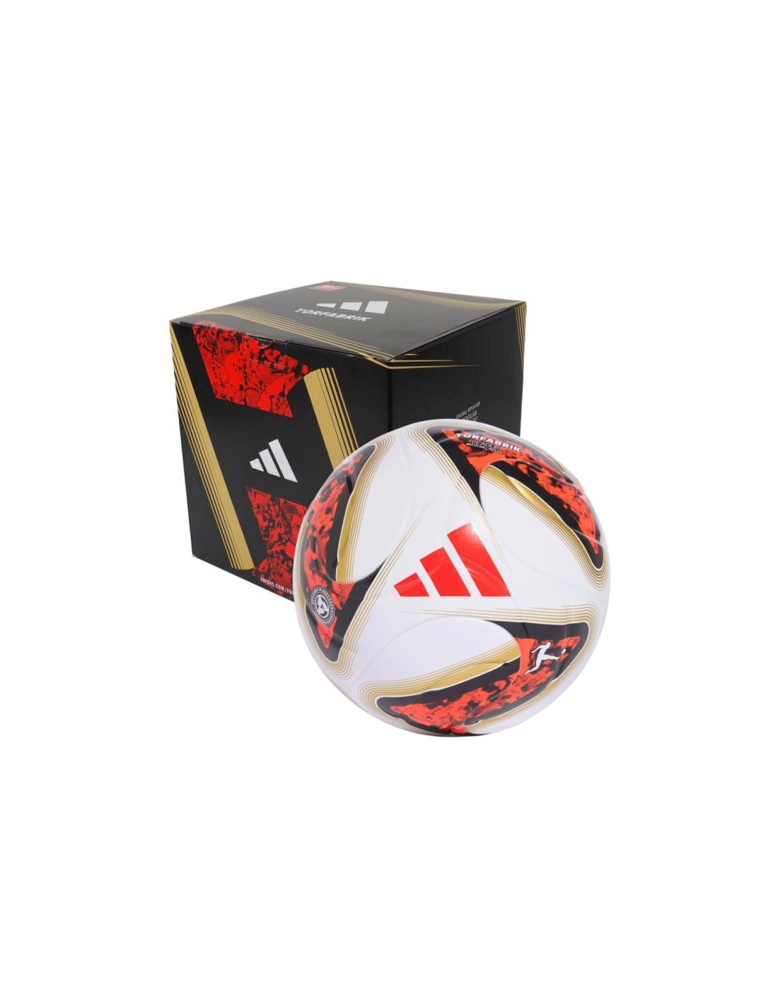 adidas teamwear Football adidas Bundesliga 2627 Torfabrik League Box whiteorangegold