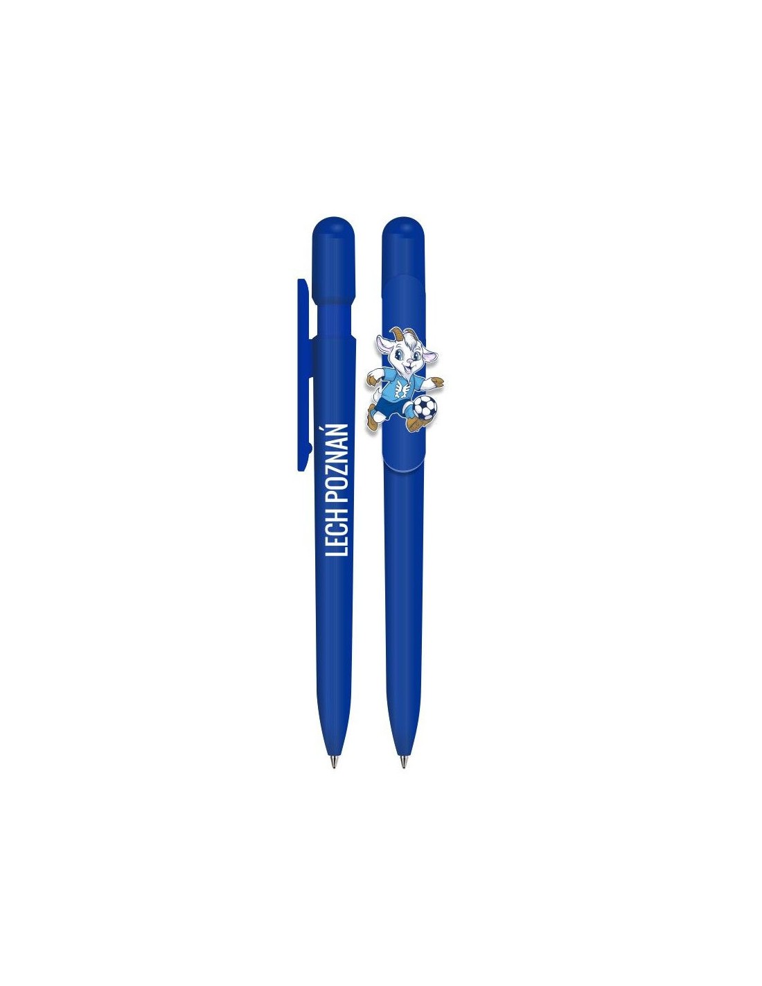 KKS Lech KKS Lech Długopis with Klipsem w Kształcie Koziołka blue