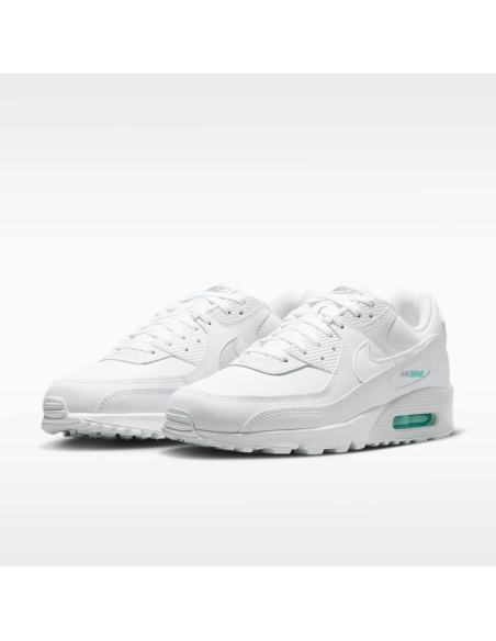 Nike Air Max 90 White Hyper Turquoise IB7680101 MBS