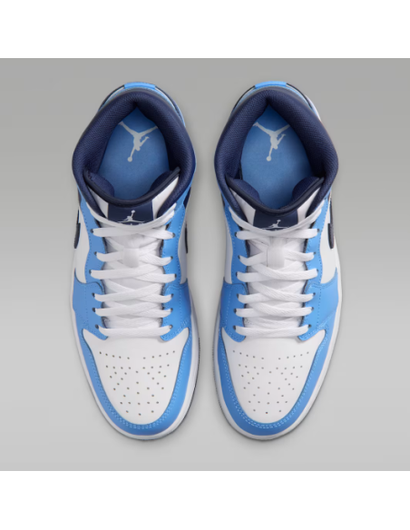 Jordan 1 Mid University Blue Midnight Navy DQ8426405 MBS