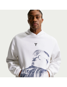 Nike Kobe DriFIT Fleece Pullover Basketball Hoodie White IQ0949100 MBS