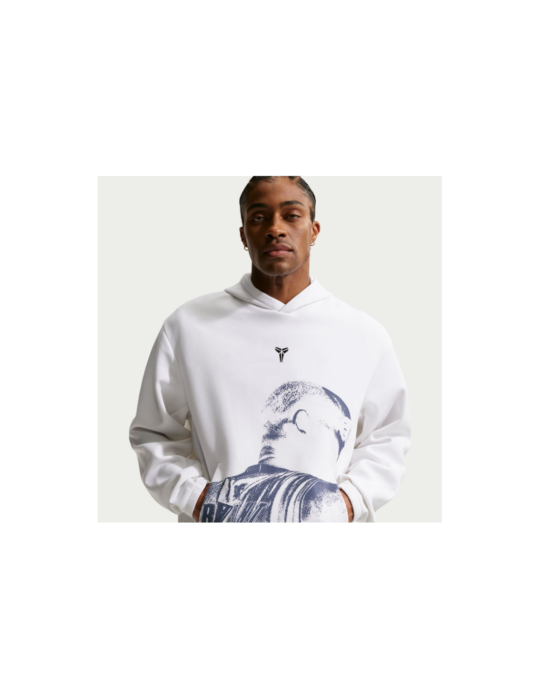 Nike Kobe DriFIT Fleece Pullover Basketball Hoodie White IQ0949100 MBS