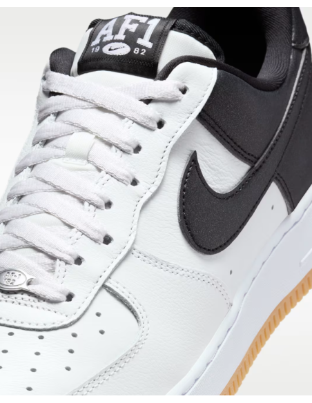Nike Air Force 1 Low '07 LV8 White Black Metallic Silver IB6847100 MBS
