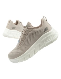 Skechers Bobs B Flex women's sneakers fashionable beige