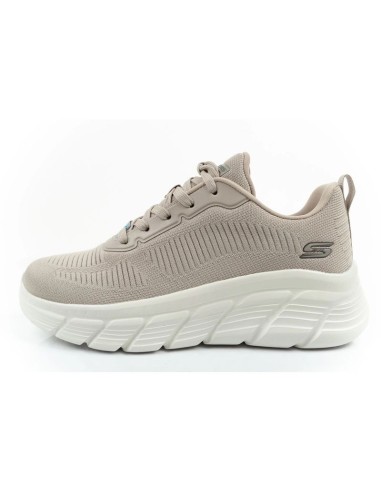 Skechers Bobs B Flex women's sneakers fashionable beige