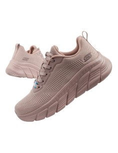 Skechers Bobs B Flex women's sneakers fashionable pink