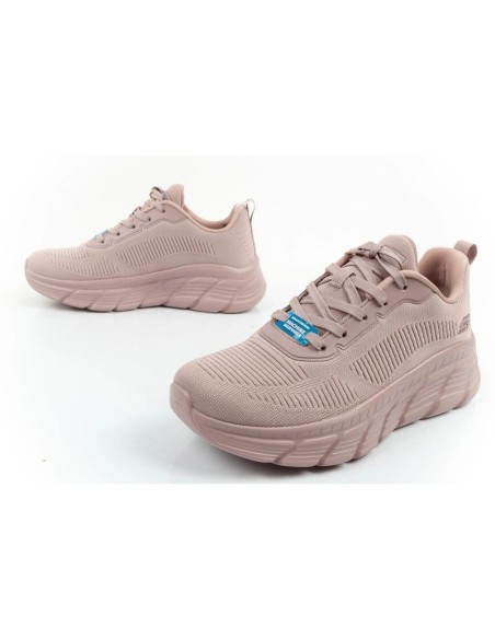 Skechers Bobs B Flex women's sneakers fashionable pink
