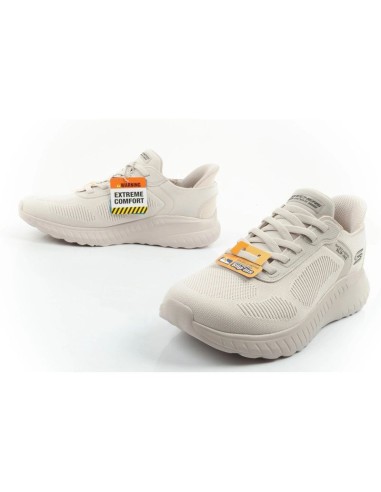 Skechers Bobs Squad Chaos SLIPINS ecru men's sneakers
