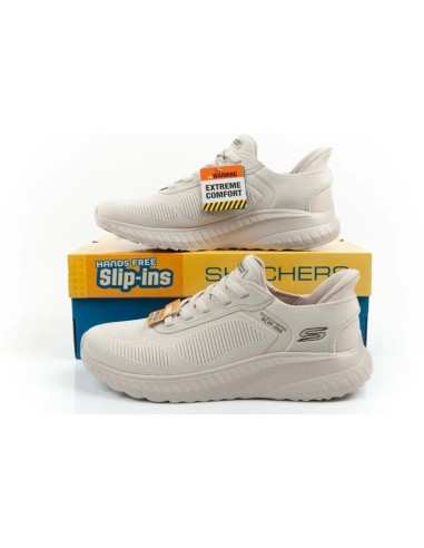 Skechers Bobs Squad Chaos SLIPINS ecru men's sneakers