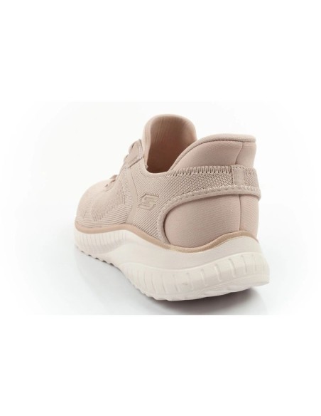 Skechers Bobs Squad Chaos SLIPINS Women's Sports Shoes Beige