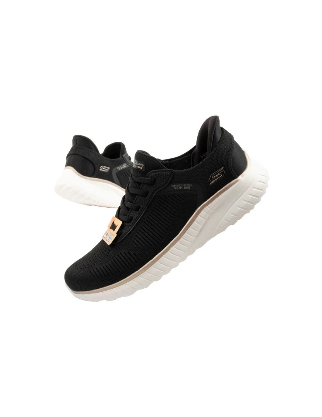 Skechers Bobs SquadChaos Women's Sports Shoes Comfortable SLIPINS