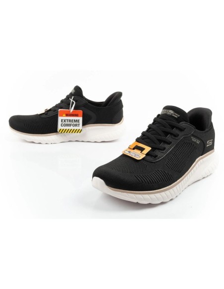 Skechers Bobs SquadChaos Women's Sports Shoes Comfortable SLIPINS