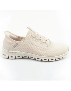 Skechers GlideStep women's sneakers comfortable ecru slipins