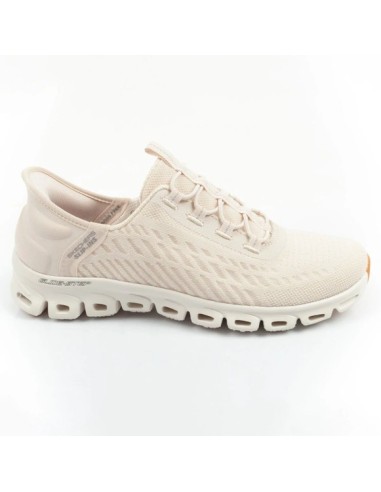 Skechers GlideStep women's sneakers comfortable ecru slipins
